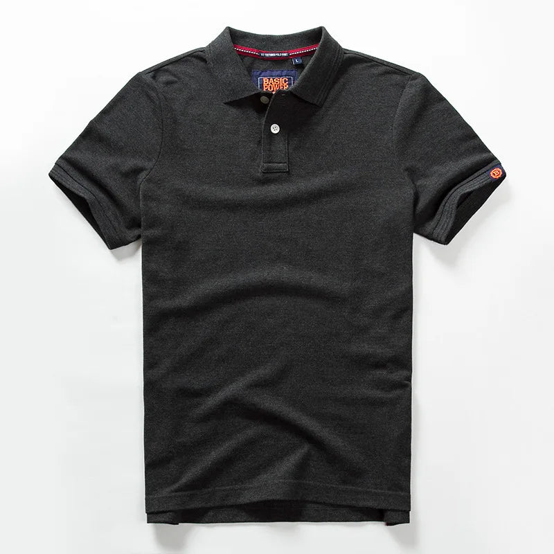Shirts for Men Summer Cotton T shirts luxury Men Clothing Short Sleeve tee Tops man Simple business Shirt Goth Punk mens shirts