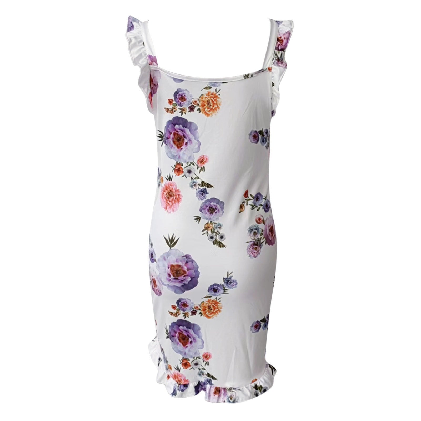 In Boho Floral Dresses For Women Evening Dress Sexy Printed Casual V Neck Party Evening Summer Beach Sundress Vestidos Mujer