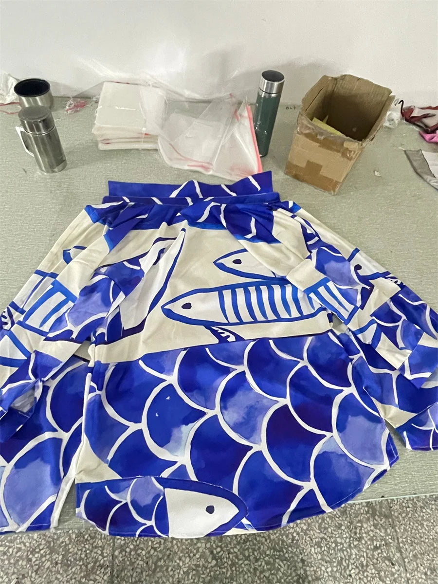 2025 Fashion Women Shirts 3D Printed Cover Button Tops Shirt Clothing Clear Outdoor Style Design