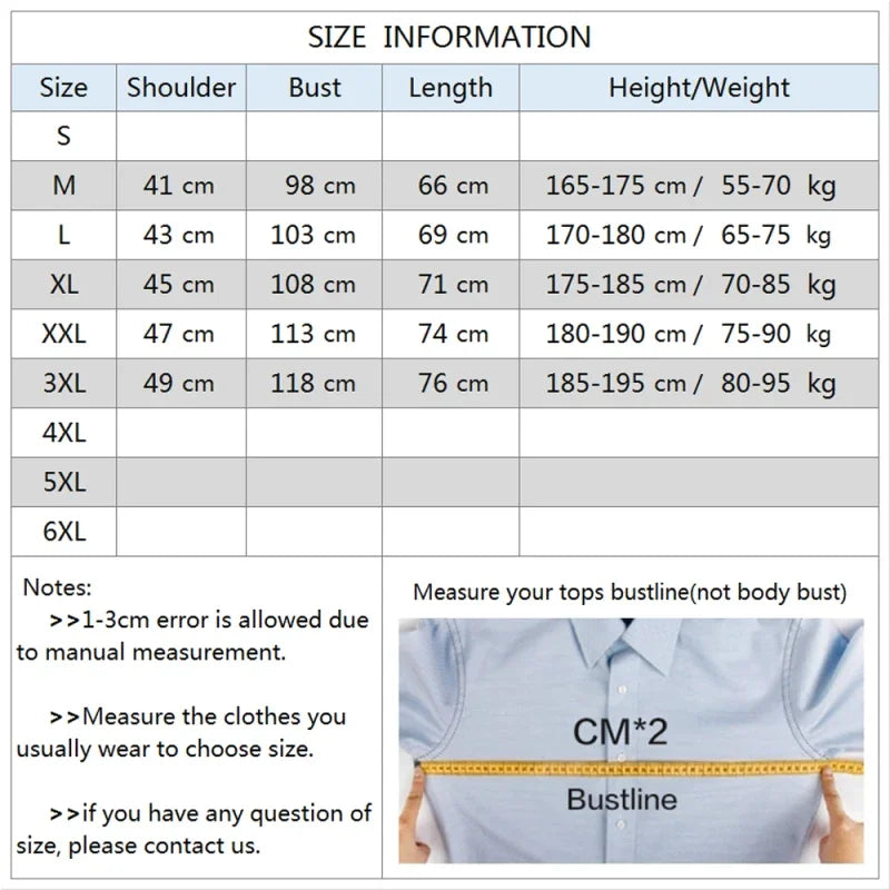 Shirts for Men Summer Cotton T shirts luxury Men Clothing Short Sleeve tee Tops man Simple business Shirt Goth Punk mens shirts